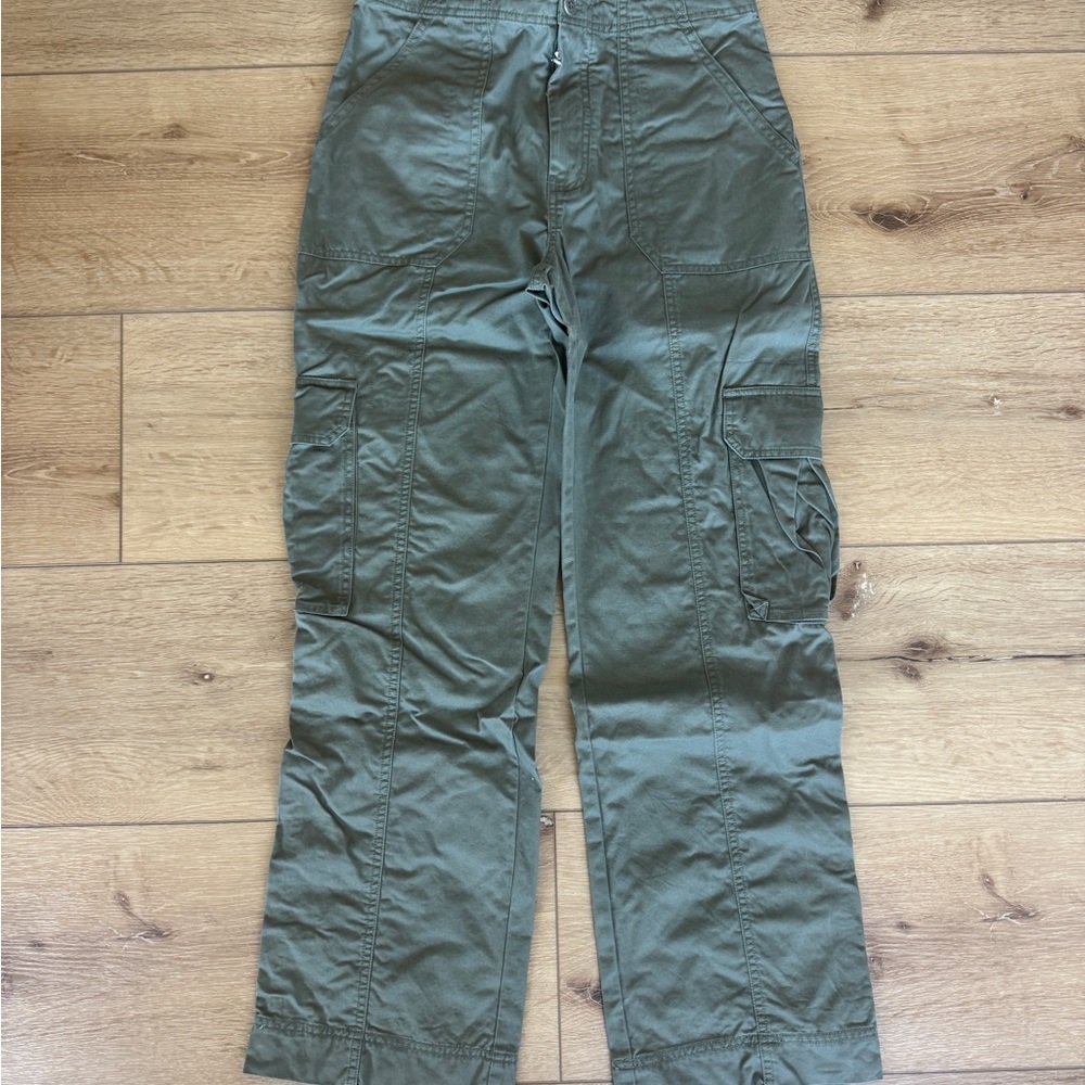 Abercrombie & Fitch Olive Cargo Pants